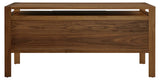 West Bros Phase Executive Desk in 80 Walnut