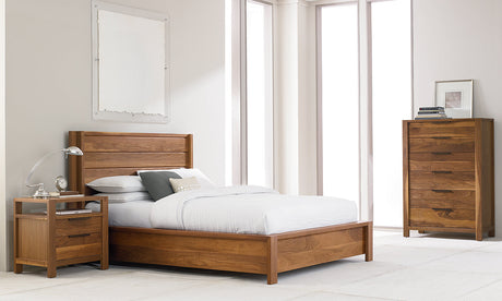 West Bros Phase Bedside Chest, in a room setting