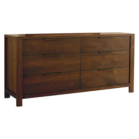 West Bros Phase Dresser in 80 Walnut, on white