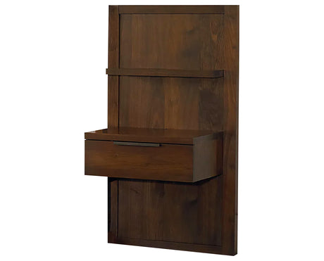 West Bros Phase Nightstand Panel Assembly in 80 Walnut