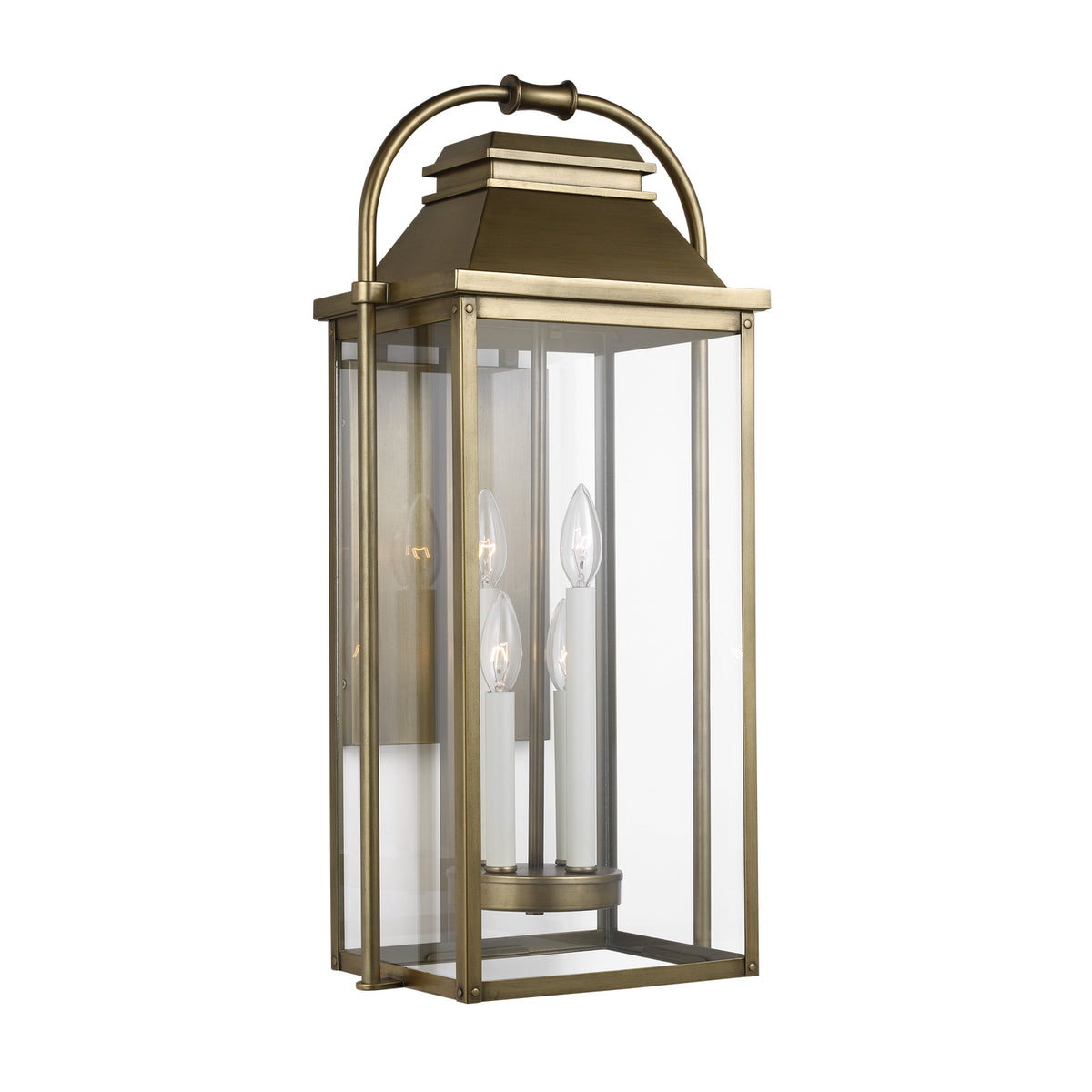 Four Light Outdoor Wall Sconce — 26.88"