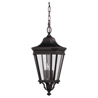 Three Light Outdoor Fixture — 21.50", 9.5"
