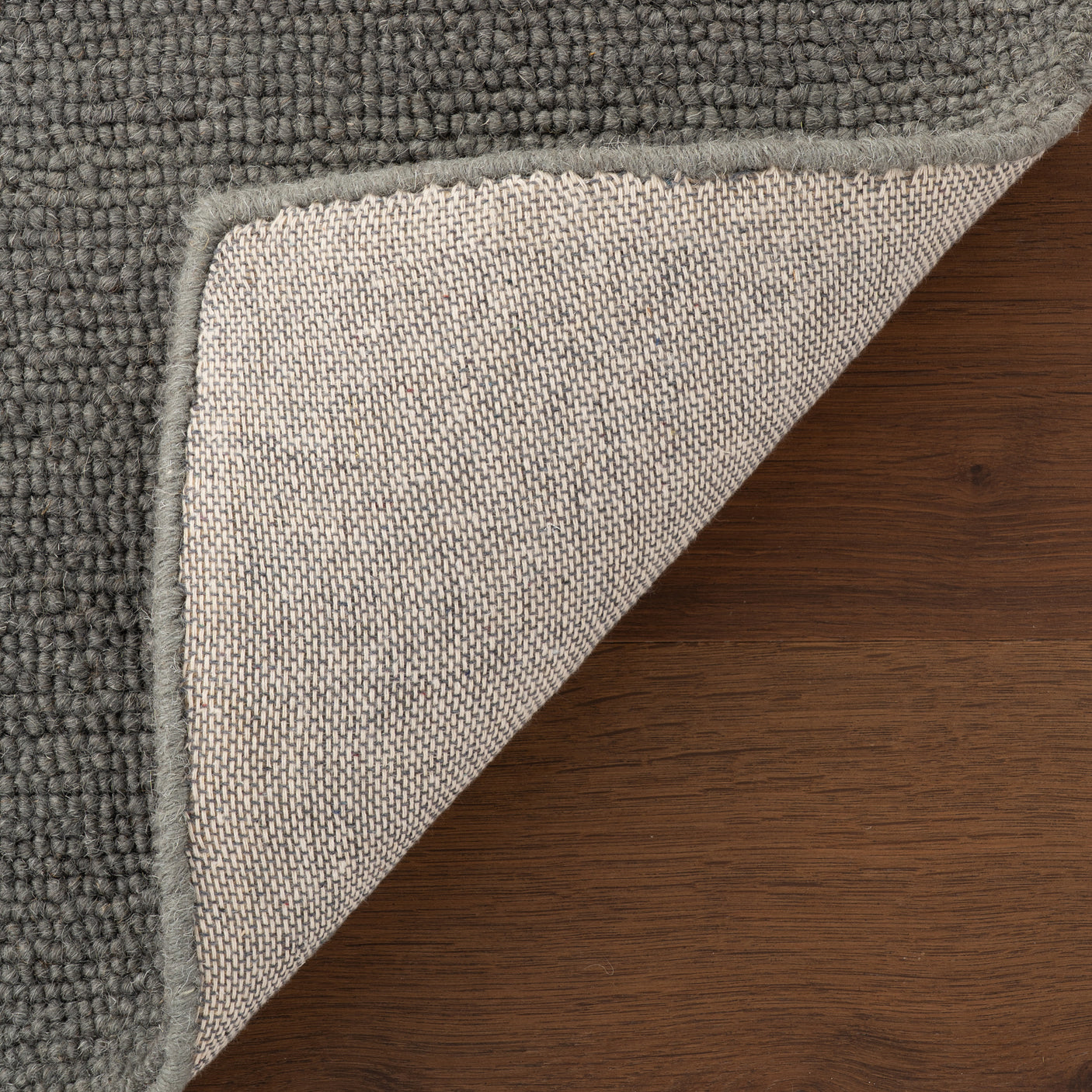 Nate Berkus Hollis Solid Wool Cozy Area Rug