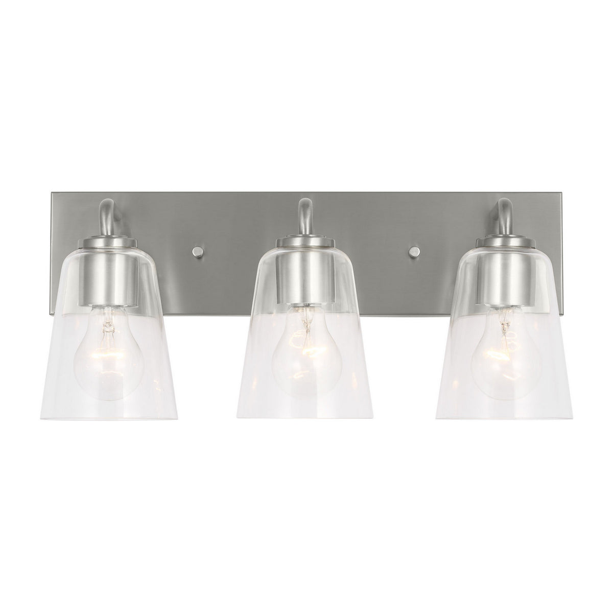 Miles Three Light Bath — Clear