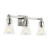 Three Light Vanity — 9.50", 21.75"