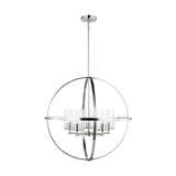 Alturas 5-Light Chandelier — Clear Seeded