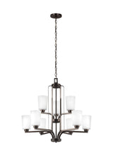 Franport Nine Light Chandelier