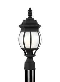 Wynfield Small Post Lantern — Frosted