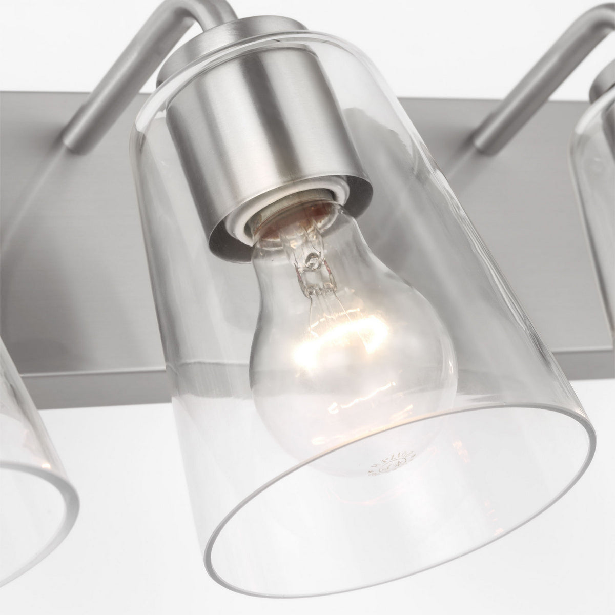 Miles Four Light Bath — Clear