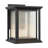 Audley 10" LED Lantern — Distressed Seeded