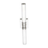 LED Bath Wall Sconce — W: 4.75" × H: 26.75" × D: 4.50"