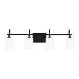 Oak Moore 4-Light Bath Sconce — 75 W