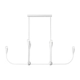 Maya Six Light Linear Chandelier