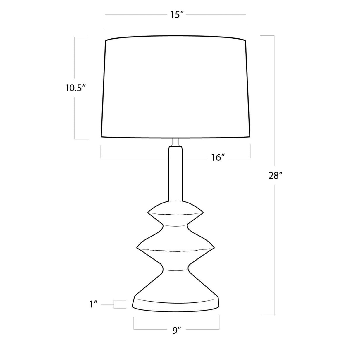 Hope One Light Table Lamp