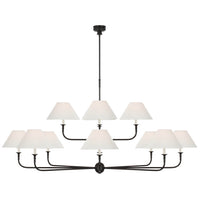 Piaf Oversized Two Tier Chandelier