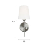 One Light Wall / Bath Sconce — 14.25", 60 W