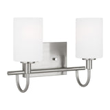 Oak Moore 2-Light Bath Sconce — 9 W