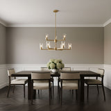 Fullton Nine Light Chandelier