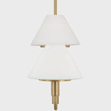 Mendota Four Light Linear Chandelier