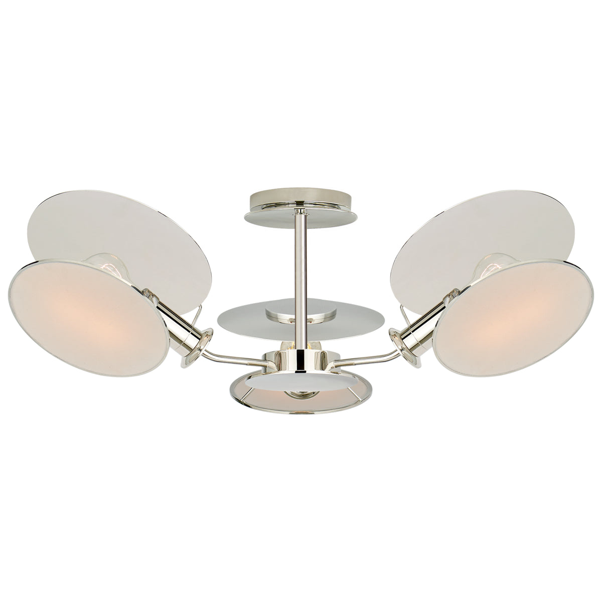 Osiris Medium Reflector Semi-Flush Mount