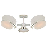 Osiris Medium Reflector Semi-Flush Mount