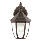 Bakersville Curve 11" Lantern — Clear Beveled