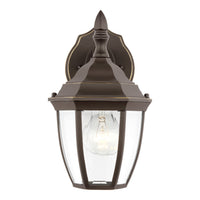 Bakersville Curve 11" Lantern — Clear Beveled