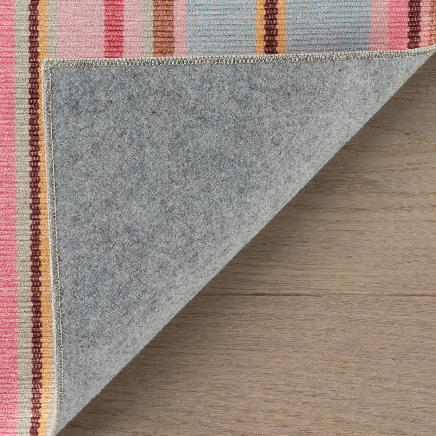 Jamaica Stripe Machine Washabel Rug