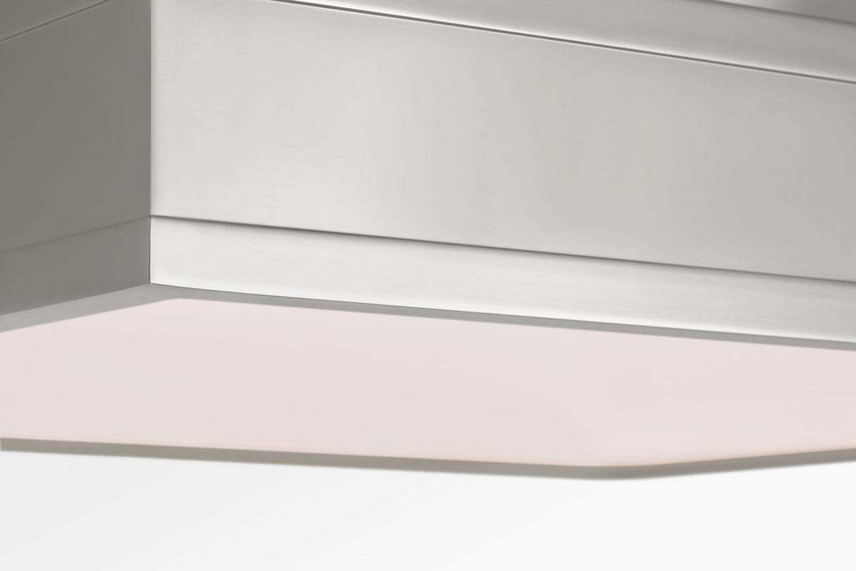 Dupont 16 Square Semi Flush