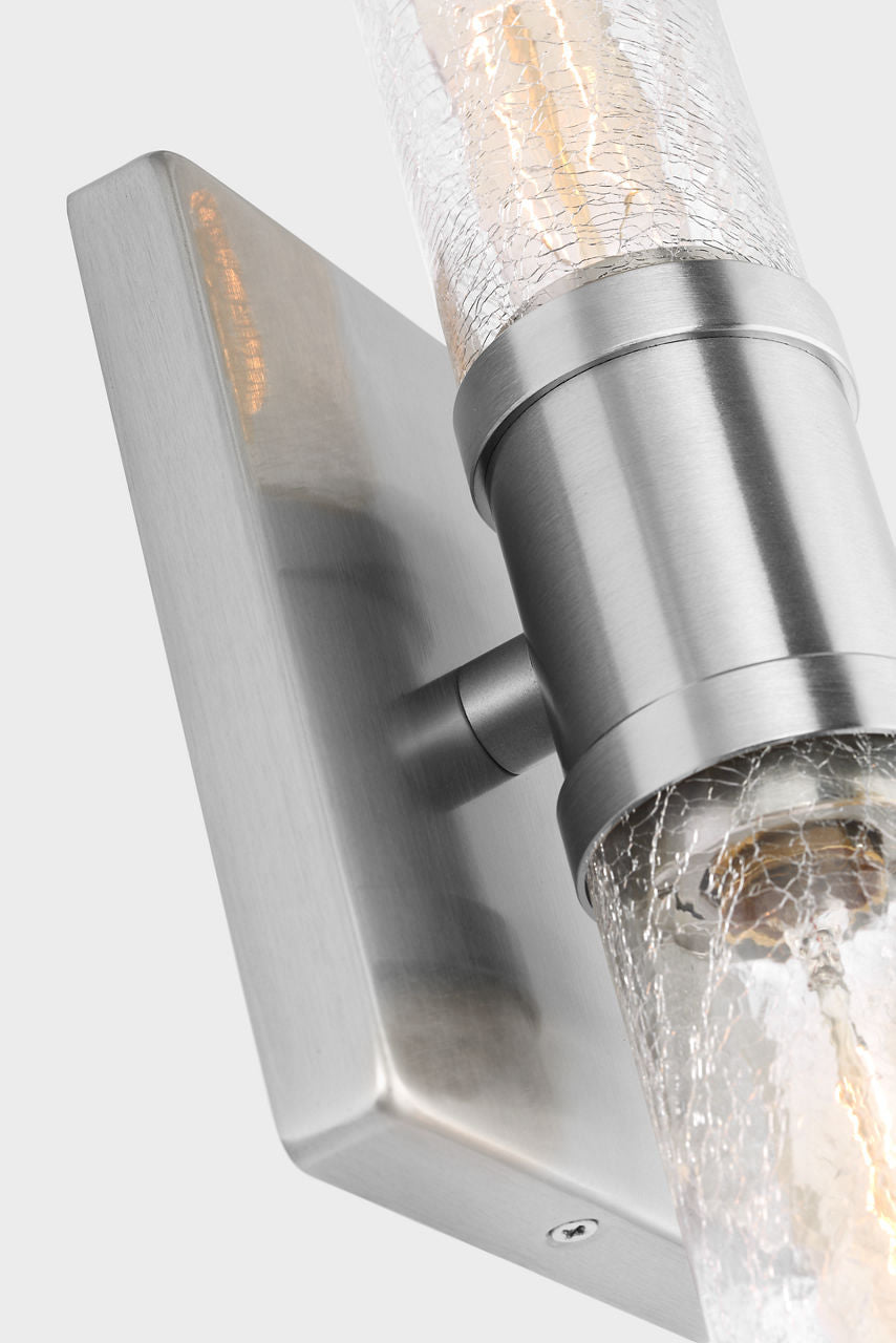 Keaton 16" Bath Sconce — Crackle