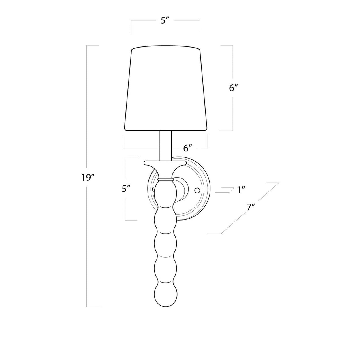 Perennial One Light Wall Sconce