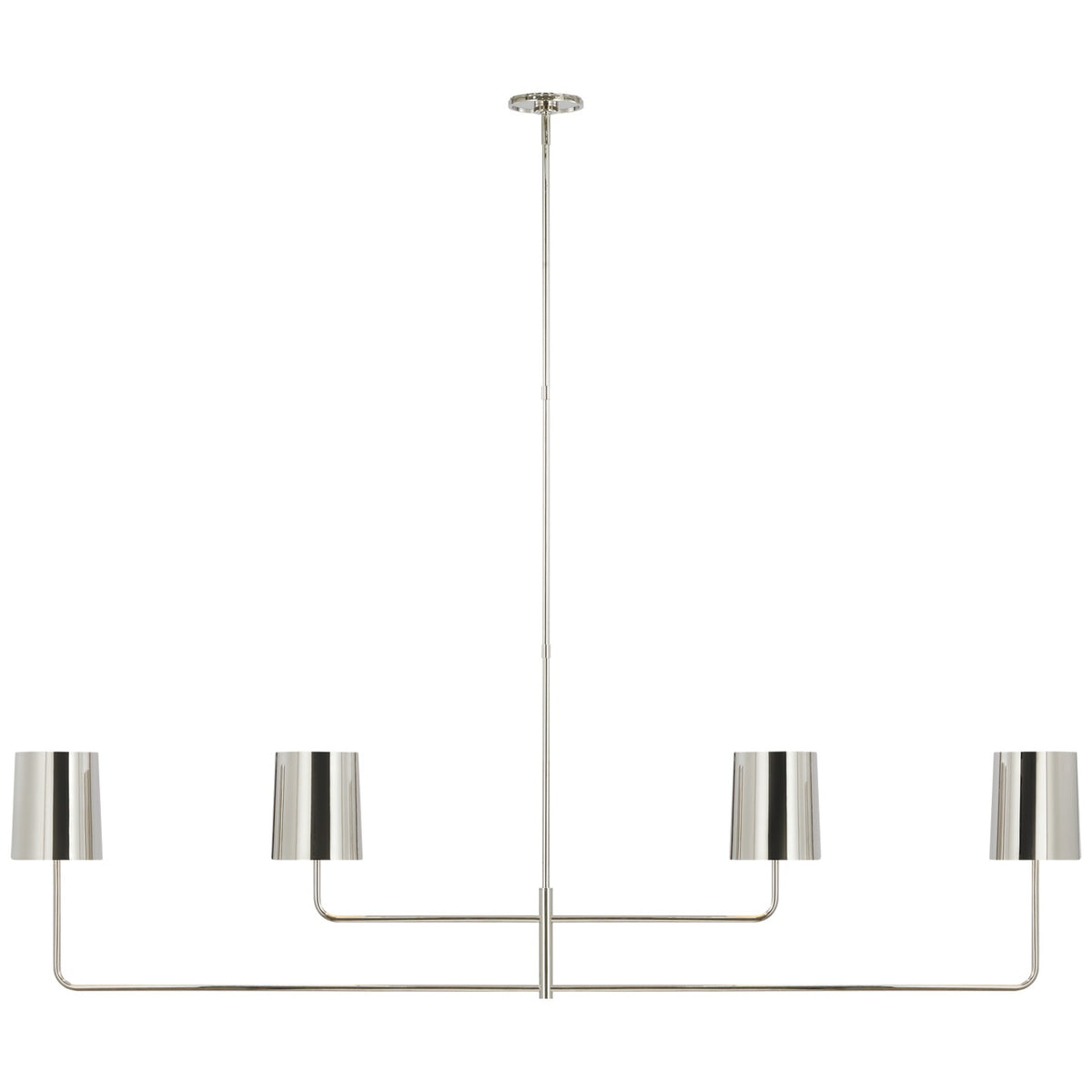 Go Lightly 70" Four Light Linear Chandelier