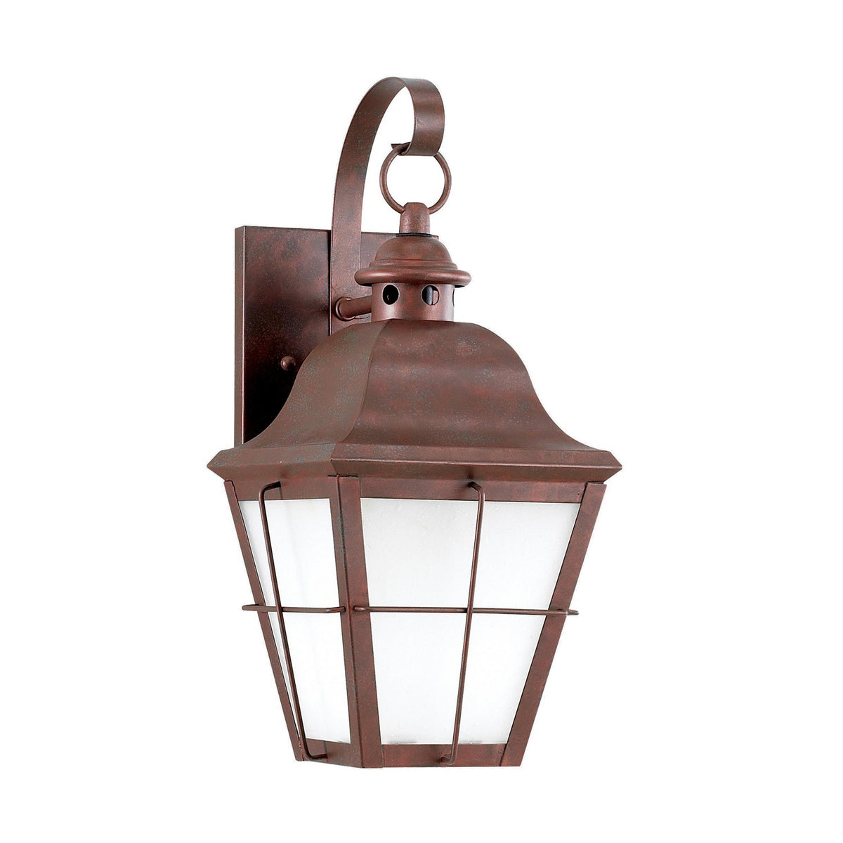 Chatham 14.5" Lantern — Clear Seeded
