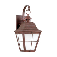 Chatham 14.5" Lantern — Clear Seeded