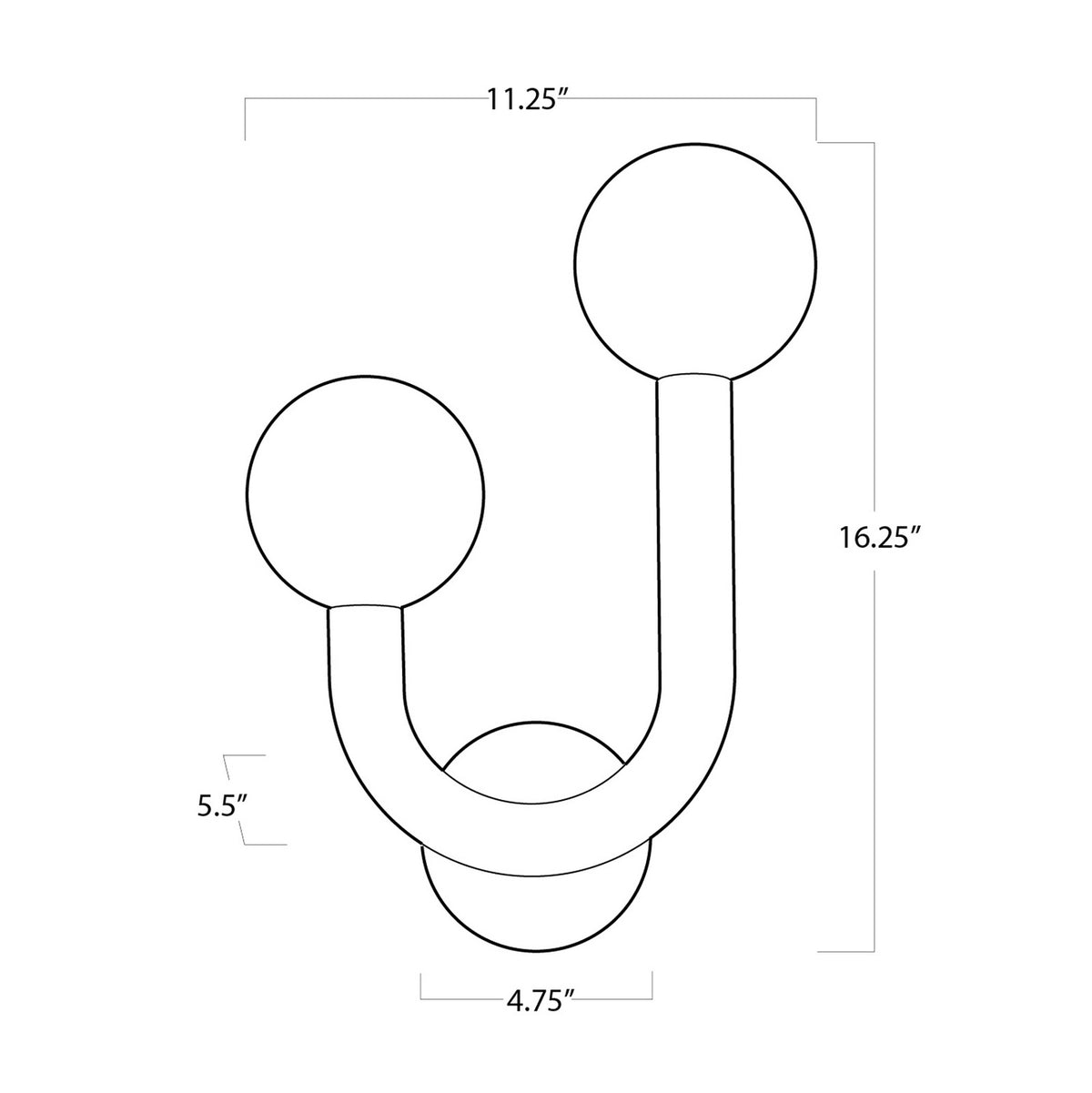 Happy LED Wall Sconce