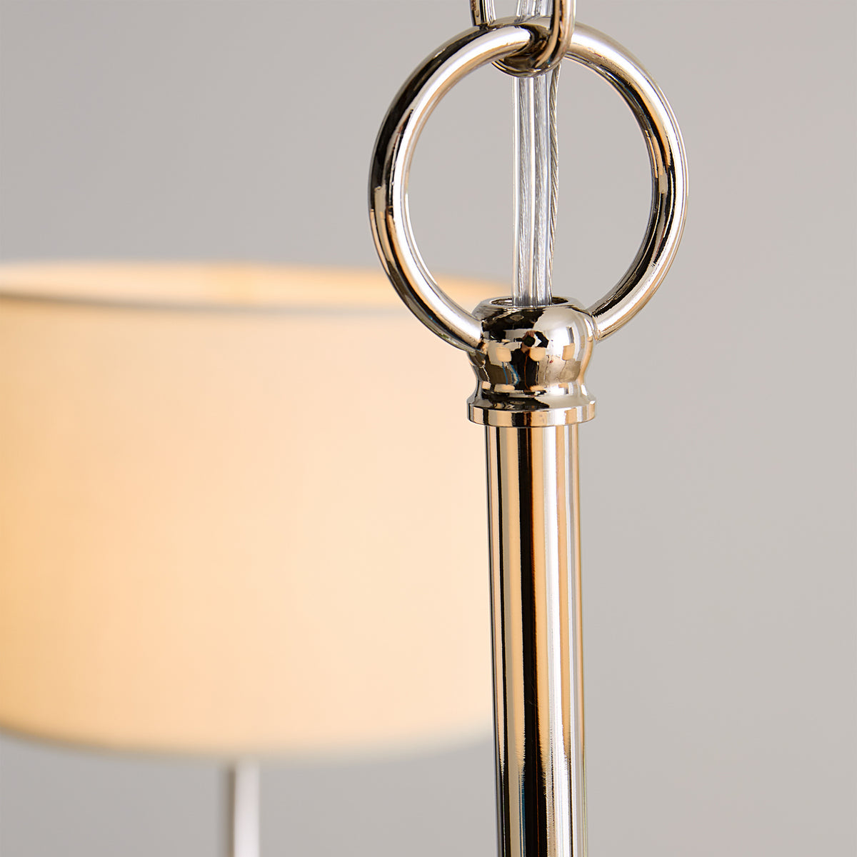 Six Light Chandelier — 17.13"