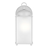 New Castle Medium Wall Lantern — Satin Etched