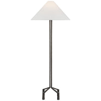 LED Floor Lamp — W: 25.25" × H: 62.25"