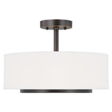 Nance Two Light Flush Mount