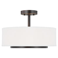 Nance Two Light Flush Mount