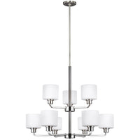 Canfield Nine Light Chandelier