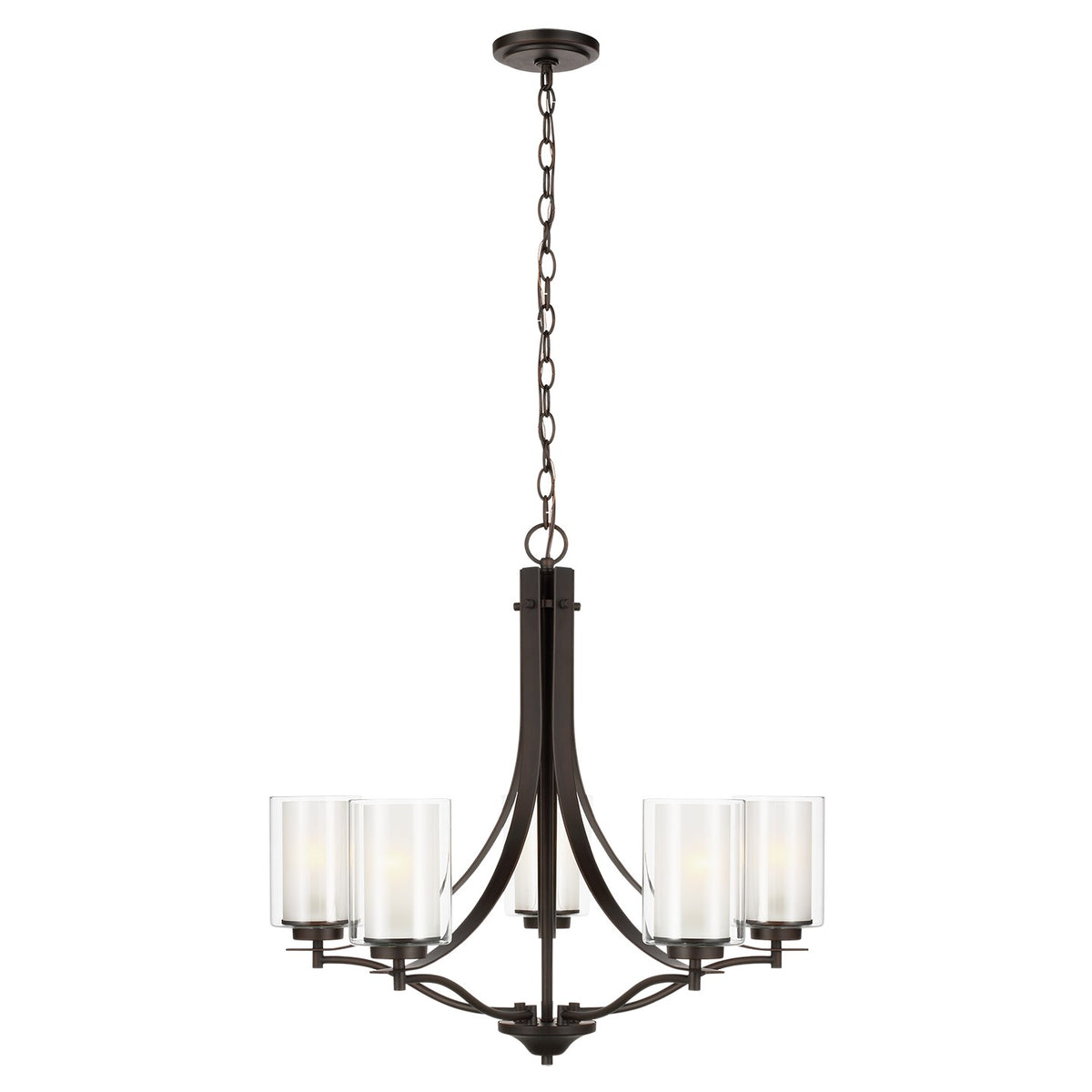 Elmwood Park Five Light Chandelier