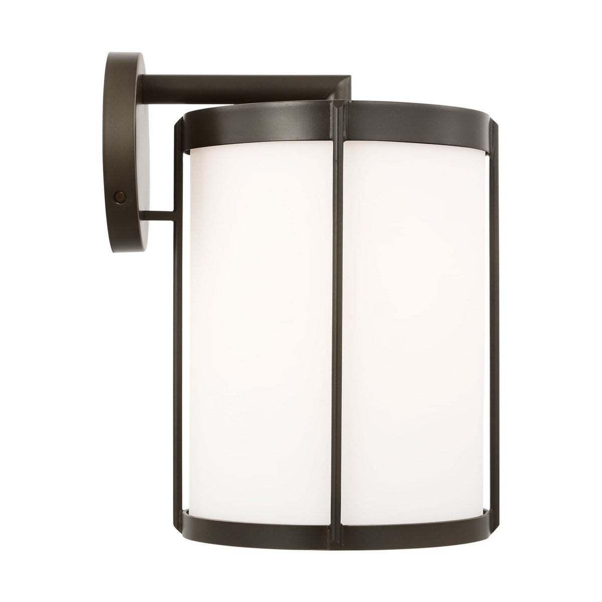 Luning Medium Lantern — Opal Etched