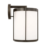Luning Medium Lantern — Opal Etched
