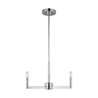 Three Light Chandelier — 10.50", 60 W