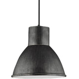 Division Street One Light Pendant