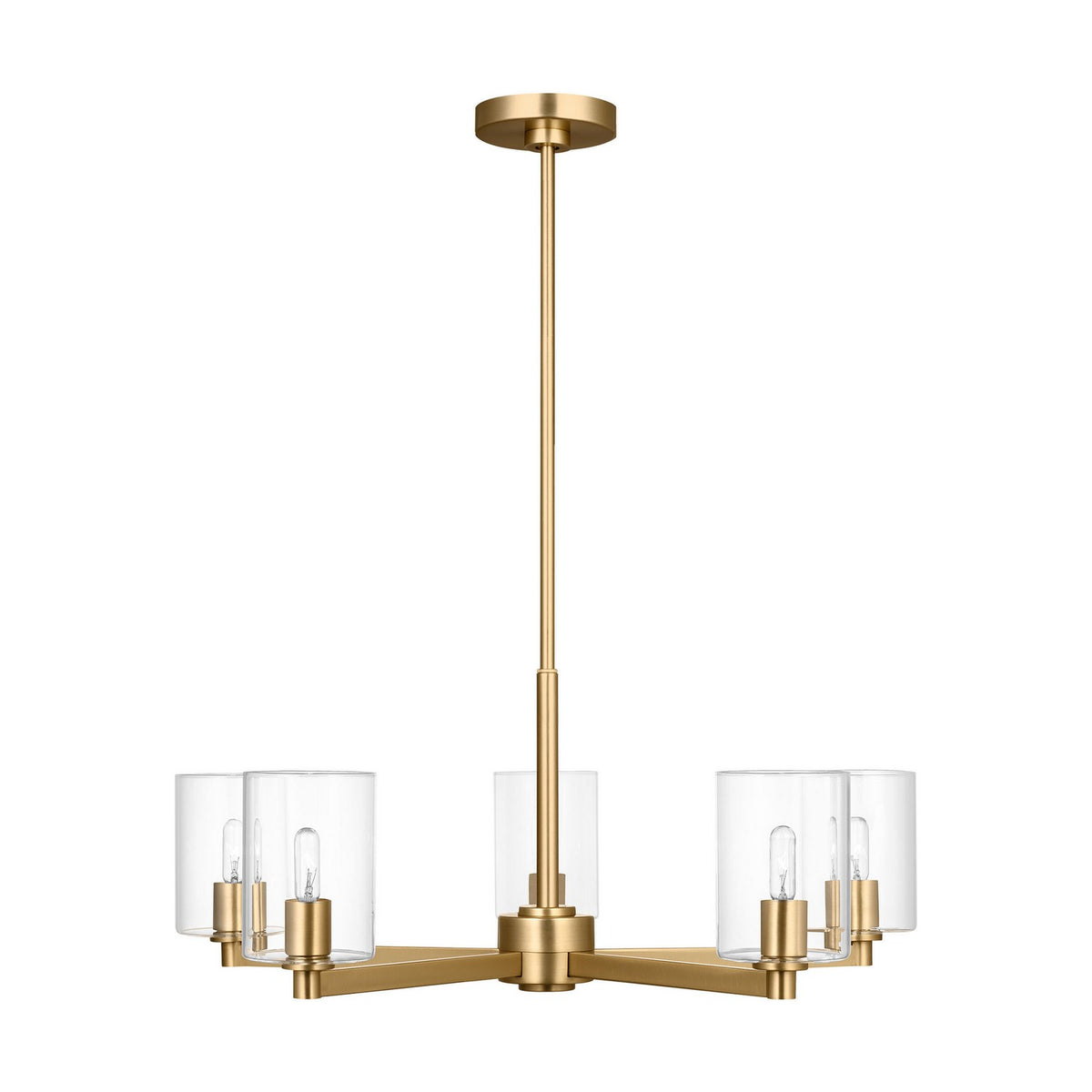 Fullton Five Light Chandelier — 10.38", 60 W