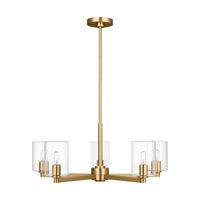 Fullton Five Light Chandelier — 10.38", 60 W