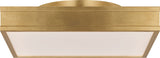 Dupont 16 Square Semi Flush