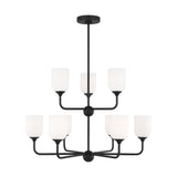 Emile Nine Light Chandelier — 9 W